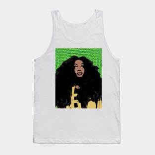 sza style pop art Tank Top